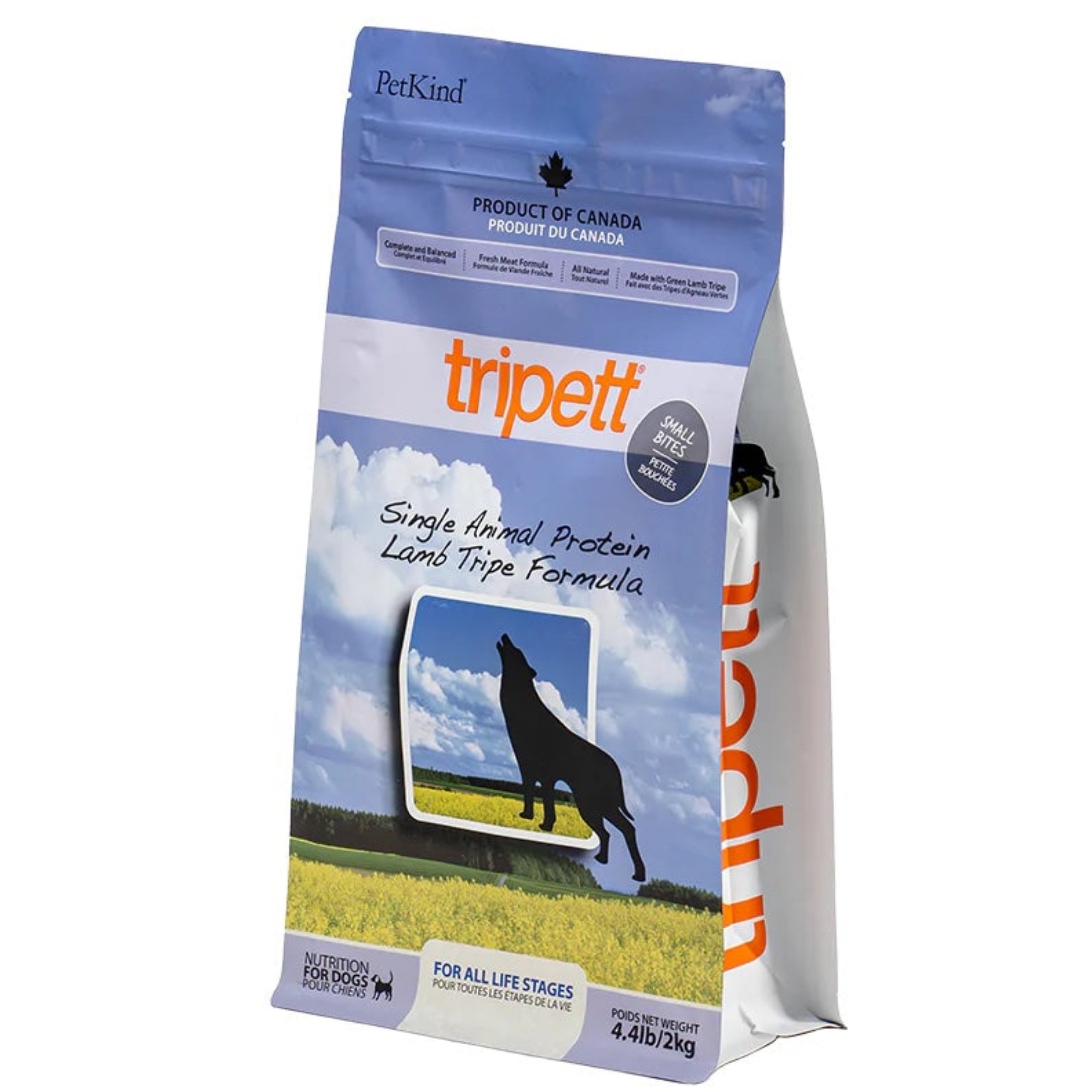 Tripett Dog Food healthy Dog Tripe Dog food Puppy Food Kibble Made in Canada 