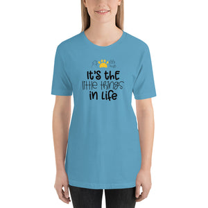 Unisex t-shirt - Its' The Little things in Life